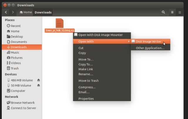 disk image writer